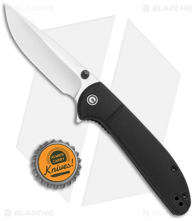 CIVIVI Badlands Vagabond Folding Knife Black FRN (3.3" Satin) C2019D