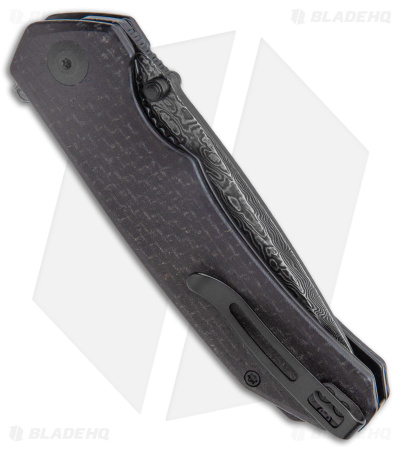 CIVIVI Brazen Tanto Liner Lock Knife Black Micarta (3.5" Damascus) C2023DS-1