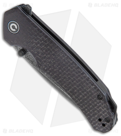 CIVIVI Brazen Tanto Liner Lock Knife Black Micarta (3.5" Damascus) C2023DS-1