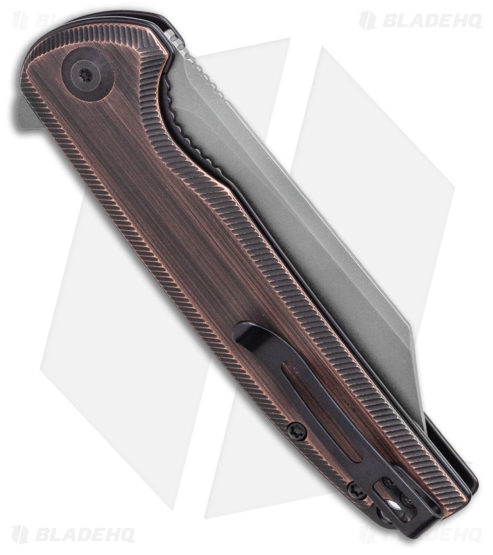 CIVIVI Brigand Liner Lock Knife Dark Copper (3.5" SW 154CM) C909D