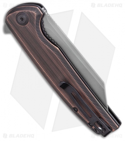 CIVIVI Brigand Liner Lock Knife Dark Copper (3.5" SW 154CM) C909D