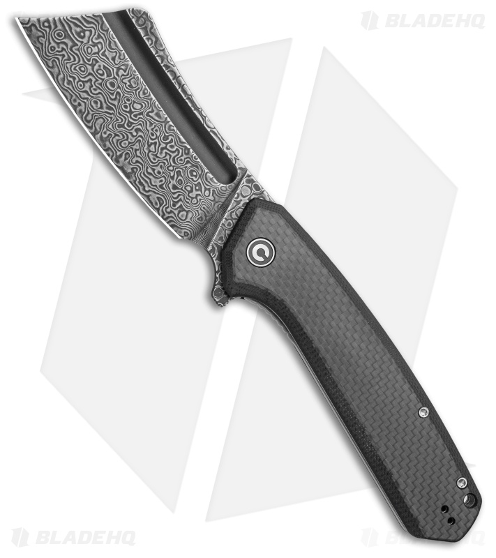 CIVIVI Bullmastiff Knife | Black G-10/CF + Dam | Blade HQ