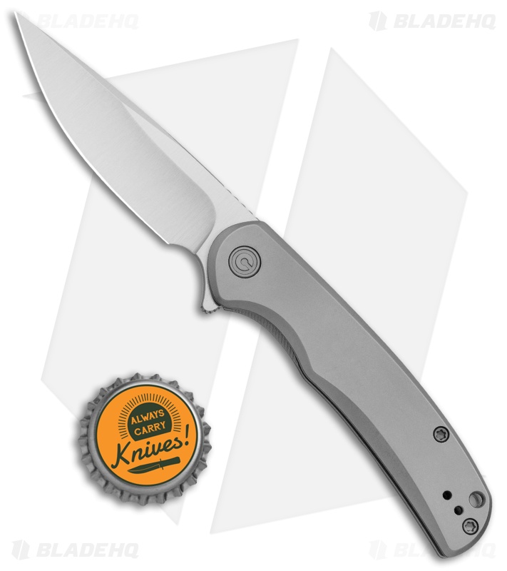 CIVIVI Nox Frame Lock Knife Gray Stainless Steel - Blade HQ