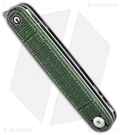 CIVIVI Crit Liner Lock Knife Multi-Tool Green Micarta (3.2" SW)