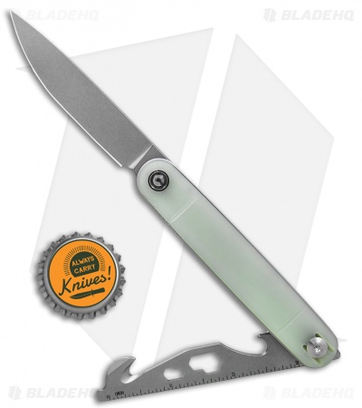 CIVIVI Crit Liner Lock Knife Multi-Tool Natural G-10 (3.2" SW)