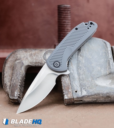 CIVIVI Durus Liner Lock Knife Gray G-10 (3" Satin) C906A