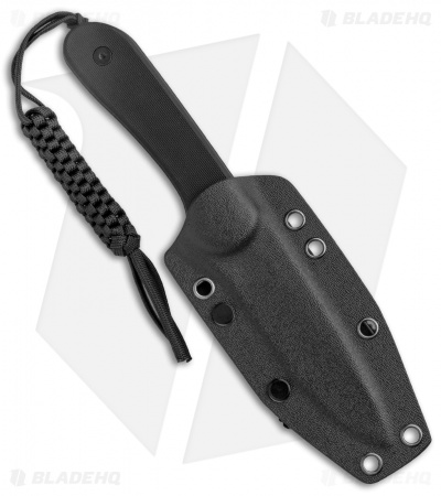 CIVIVI Elementum Fixed Blade Knife Flat Black G-10 (4" Black SW)