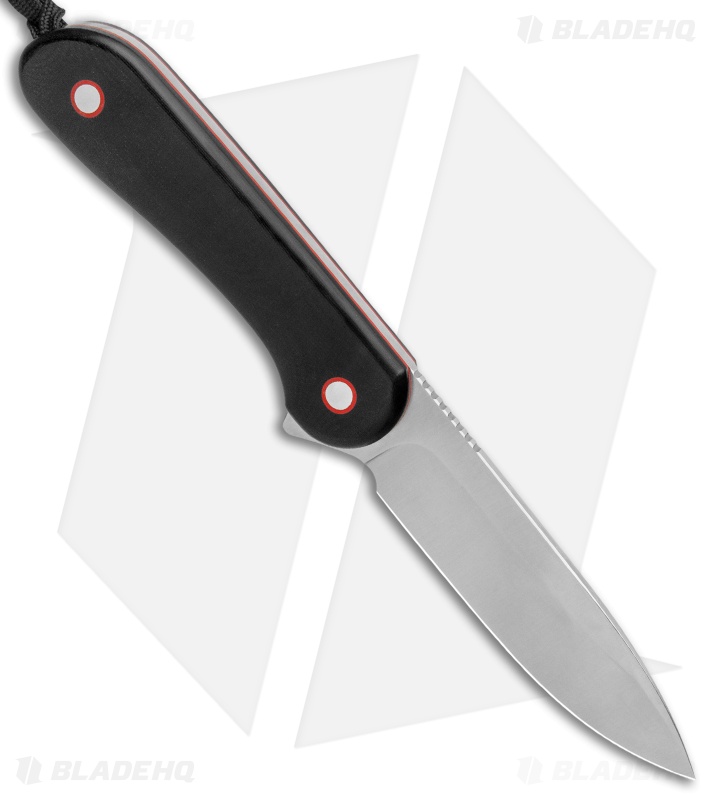 CIVIVI Elementum Fixed Blade Knife Contoured Black G-10 (4" Satin)