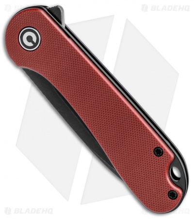 CIVIVI Elementum Liner Lock Knife Burgundy G-10 (2.9" Black) 