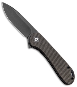 CIVIVI Elementum Liner Lock Knife Dark Green Micarta (2.9" Black) 