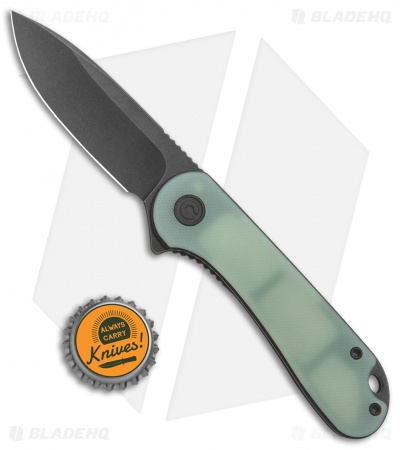 CIVIVI Elementum Liner Lock Knife Natural G-10 (2.9" Black Stonewash S35VN)  
