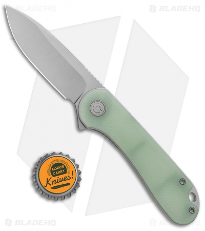 CIVIVI Elementum Liner Lock Knife Natural G-10 (2.9" Bead Blast S35VN)  