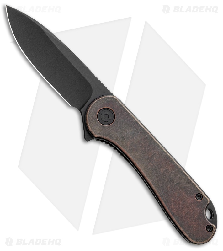 CIVIVI Elementum Liner Lock Knife Copper (2.9" Black Stonewash)  