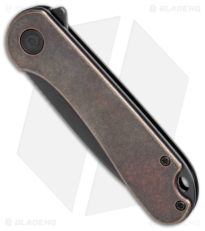 CIVIVI Elementum Liner Lock Knife Copper (2.9" Black Stonewash)  