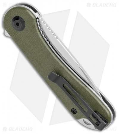 CIVIVI Elementum Liner Lock Knife Green G-10 (2.9" Satin D2) C907E