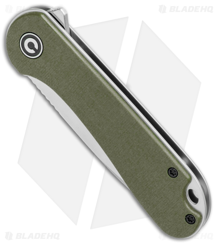 CIVIVI Elementum Liner Lock Knife Green G-10 (2.9" Satin D2) C907E