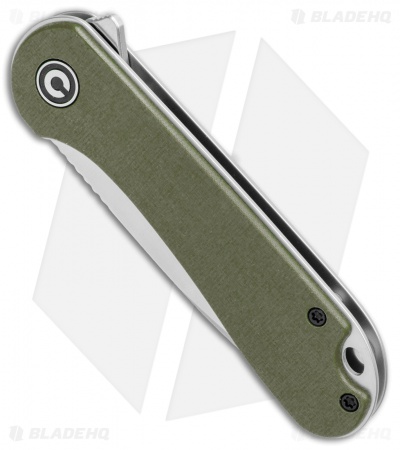 CIVIVI Elementum Liner Lock Knife Green G-10 (2.9" Satin D2) C907E
