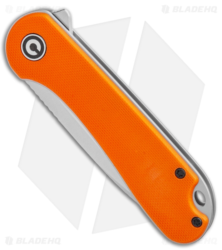 CIVIVI Elementum Liner Lock Knife Orange G-10 (2.9" Satin D2) C907R