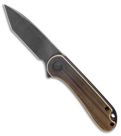 CIVIVI Elementum Tanto Liner Lock Knife Brass (2.9" Black D2) C907T-A