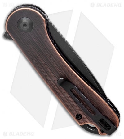 CIVIVI Elementum Tanto Liner Lock Knife Copper (2.9" Black D2) C907T-B