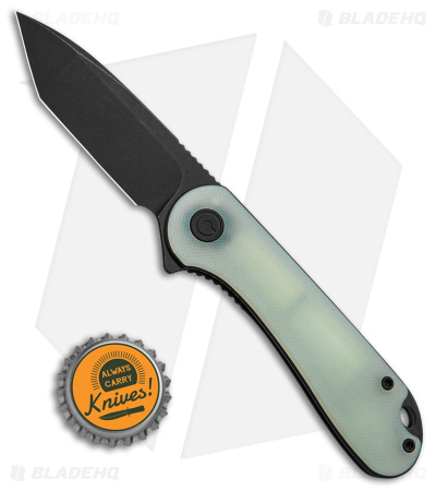 CIVIVI Elementum Tanto Liner Lock Knife Natural G-10 (2.9" Black S35VN) 