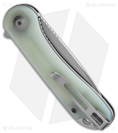 CIVIVI Elementum Tanto Liner Lock Knife Natural G-10 (2.9" Bead Blasted S35VN) 