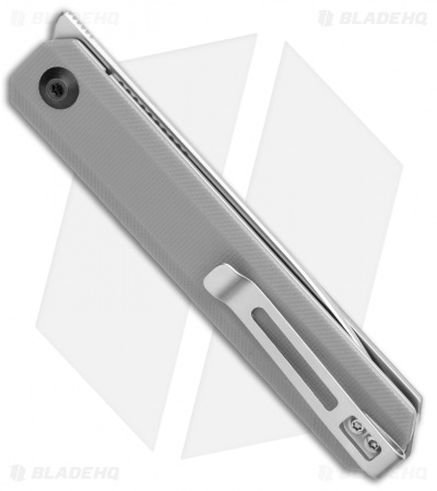 CIVIVI Exarch Liner Lock Knife Gray G-10 (3.22" Satin) C2003A