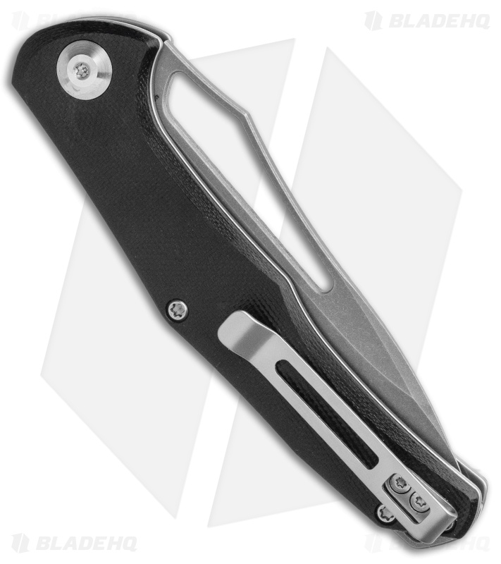 CIVIVI Fracture Drop Point Slip Joint Knife Black G-10  (3.5" BB/SW) C2009E