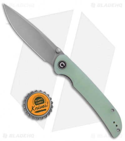 CIVIVI Imperium Liner Lock Knife Natural G-10 (3.5" Stonewash) C2107A
