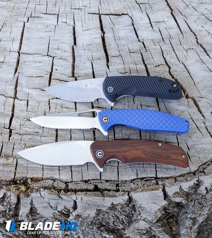 CIVIVI Incite Liner Lock Knife Cuibourtia Wood (3.7" Satin) C908D