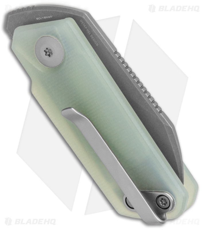 CIVIVI Ostap Hel Ki-V Slip Joint Knife Natural G-10 (1.5" Stonewash)