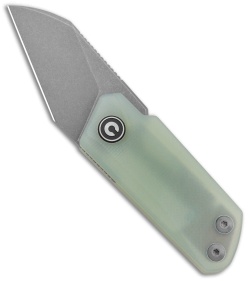 CIVIVI Ostap Hel Ki-V Slip Joint Knife Natural G-10 (1.5" Stonewash)