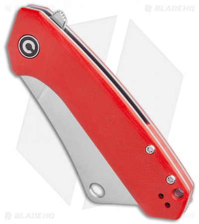 CIVIVI Mini Mastodon Liner Lock Knife Red G-10 (3" Stonewash)