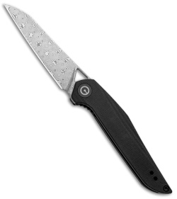 CIVIVI Isham Mckenna Liner Lock Knife Black G-10 (2.875 Damascus) C905DS