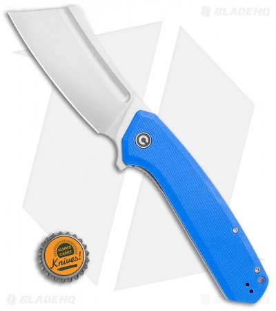 CIVIVI Bullmastiff Liner Lock Knife Blue G-10 (3.8" Stonewash) C2006B