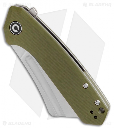 CIVIVI Mini Bullmastiff Liner Lock Knife OD Green G-10 (3" Stonewash)