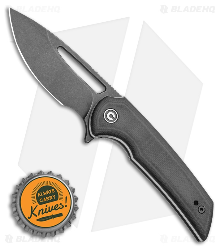 ODIUM blackl ブラックメタル CIVIVI Odium - Liner Lock Knife | Black/BSW | Blade HQ