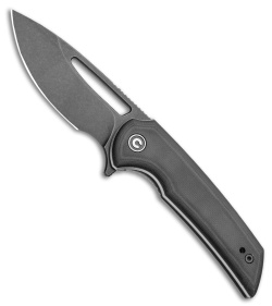 CIVIVI Ferrum Forge Odium Liner Lock Knife Black G-10 (2.6" Black SW D2) 