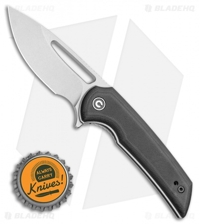 CIVIVI Ferrum Forge Odium Liner Lock Knife Black G-10 (2.6" Stonewash) C2010D