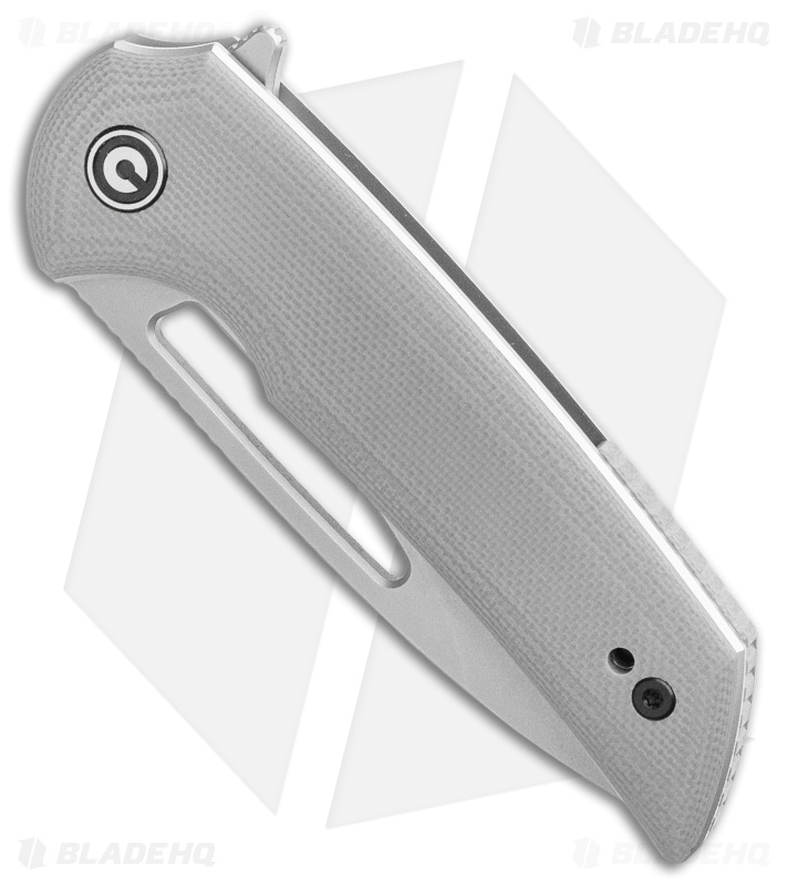 CIVIVI Ferrum Forge Odium Liner Lock Knife Gray G-10 (2.6" Stonewash) C2010A