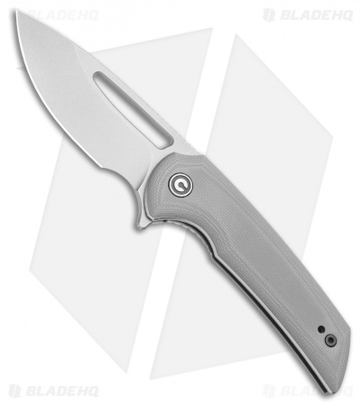 CIVIVI Ferrum Forge Odium Liner Lock Knife Gray G-10 (2.6" Stonewash) C2010A