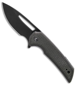 CIVIVI Ferrum Forge Odium Liner Lock Knife Dark Green Micarta (2.6" Black)