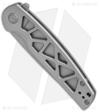 CIVIVI Perf Skeletonized Frame Lock Knife Stainless Steel (3.1" SW)
