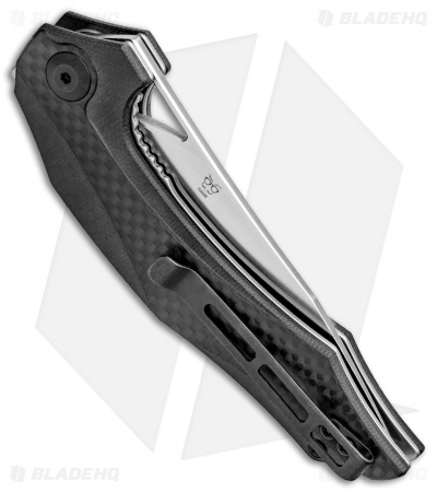 CIVIVI Isham Plethiros Flipper Knife CF/G10 (3.45" Satin) C904C