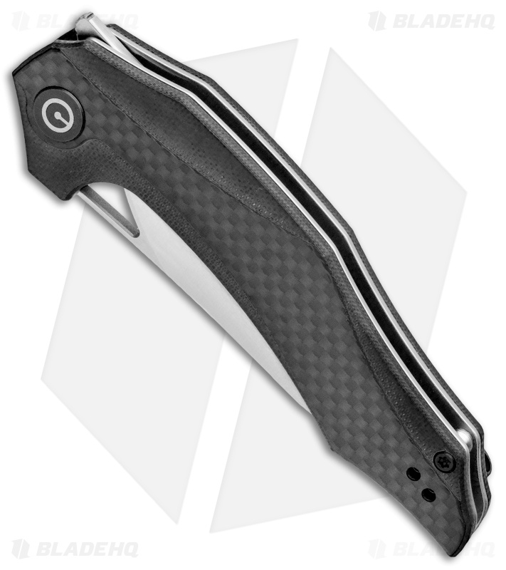 CIVIVI Isham Plethiros Flipper Knife CF/G10 (3.45" Satin) C904C