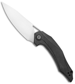 CIVIVI Isham Plethiros Flipper Knife CF/G10 (3.45" Satin) C904C