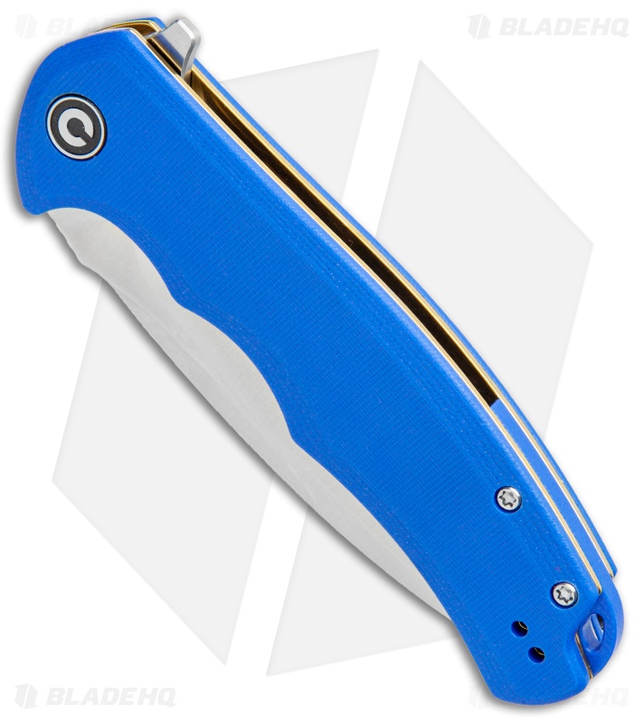 CIVIVI Praxis Flipper Liner Lock Knife Blue G-10 (3.75" Satin) C803E