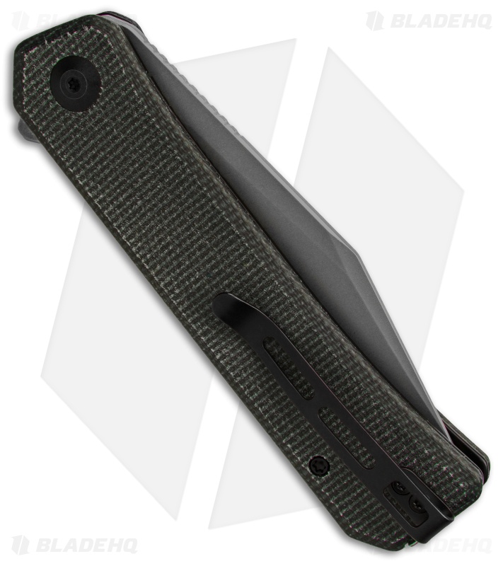 CIVIVI Relic Liner Lock Knife w/Tweezers Green Micarta (3.5" SW)