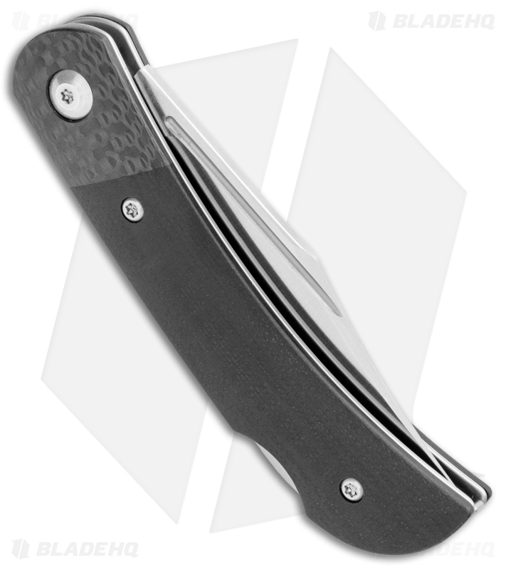 CIVIVI Rustic Gent Lock Back Knife Black G10/CF (2.97" Satin D2) C914A