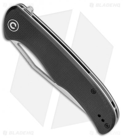 CIVIVI Shredder Liner Lock Knife Black G-10 (3.7" Satin D2) C912C